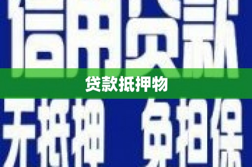 潼关贷款抵押物
