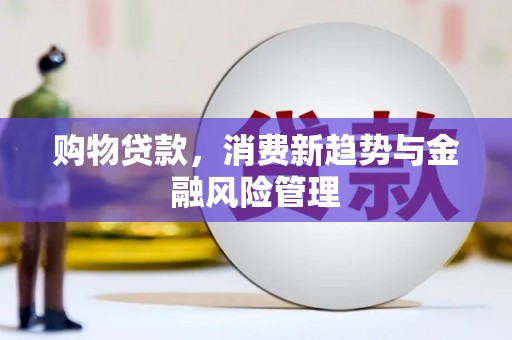 潼关购物贷款，消费新趋势与金融风险管理