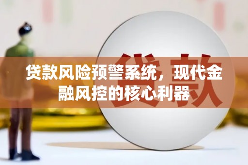 潼关贷款风险预警系统，现代金融风控的核心利器