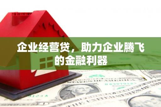 潼关企业经营贷，助力企业腾飞的金融利器