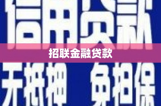 潼关招联金融贷款
