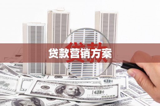 潼关贷款营销方案