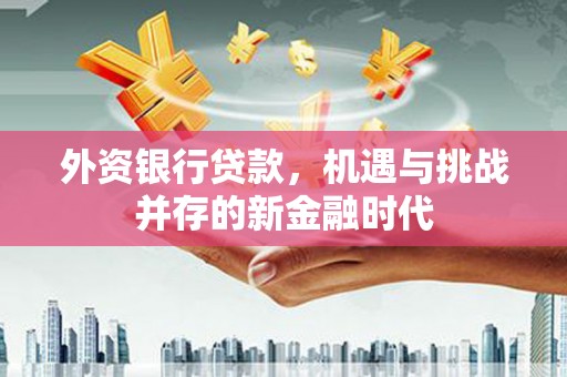 潼关外资银行贷款，机遇与挑战并存的新金融时代