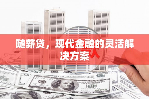 潼关随薪贷，现代金融的灵活解决方案