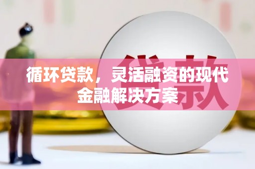 潼关循环贷款，灵活融资的现代金融解决方案