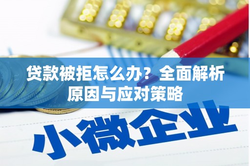 潼关贷款被拒怎么办？全面解析原因与应对策略