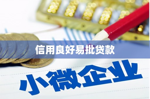 潼关信用良好易批贷款
