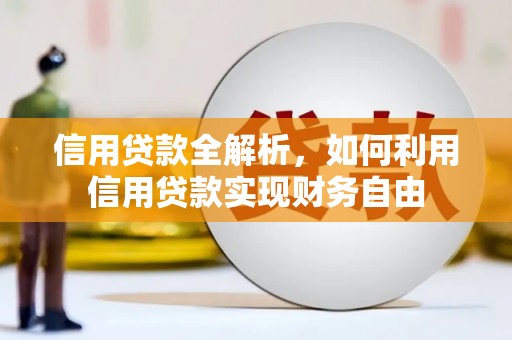 潼关信用贷款全解析，如何利用信用贷款实现财务自由