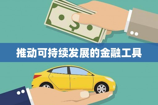 潼关推动可持续发展的金融工具