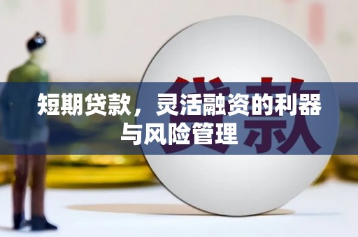潼关短期贷款，灵活融资的利器与风险管理